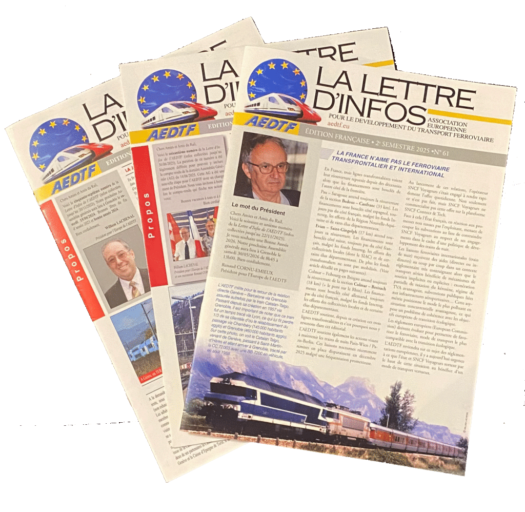 Lettes d'Info AEDTF