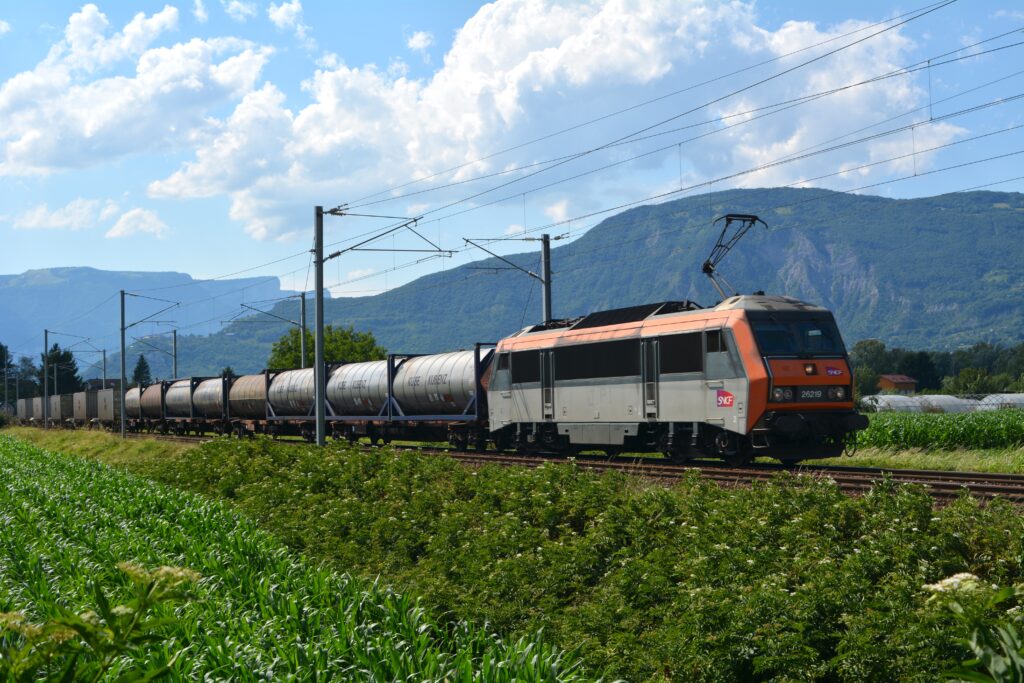 BB 26219 avec le train 489814 pour Vérone à Gières le 06 juillet 2014 Photo William LACHENAL