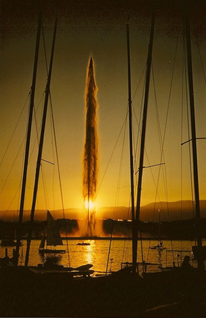 Genève jet d'eau Photo William LACHENAL