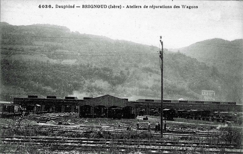 Usine de wagons de Brignoud AVB ouverte en 1920 Collection William LACHENAL