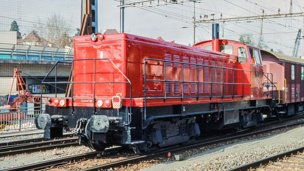 Em 4/4 1110 des CFF en 1994 à Morges